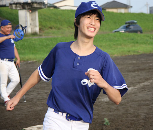 野球チームeaglesにて