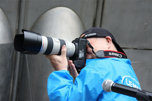 野外コンサートにて