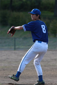 ピッチング連続写真