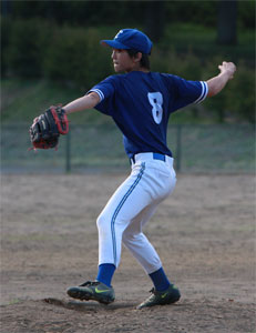 ピッチング連続写真