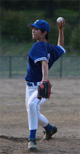 ピッチング連続写真