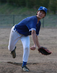 ピッチング連続写真