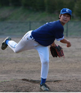 ピッチング連続写真