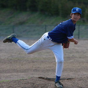 ピッチング連続写真