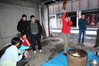 餅つき