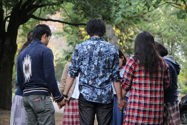 コンサート前に